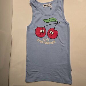 Never Worn !!! Molo Rosie printed cotton jersey tank top